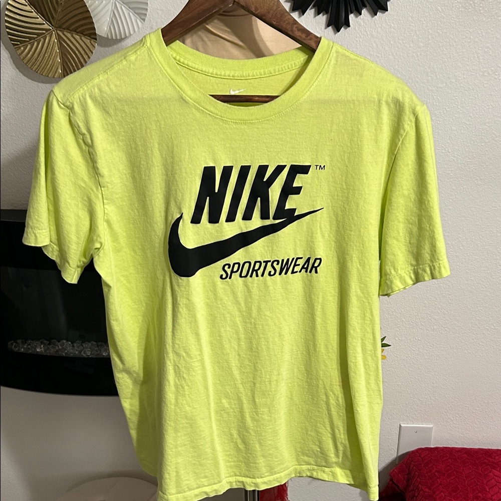 Nike Sportswear Men's Neon Yellow Tee